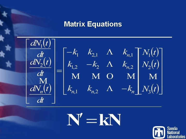 Matrix Equations 