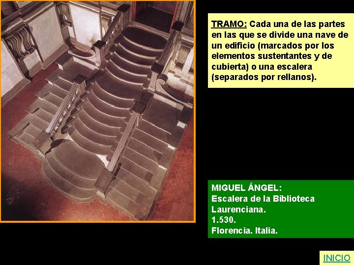 TRAMO: Cada una de las partes en las que se divide una nave de