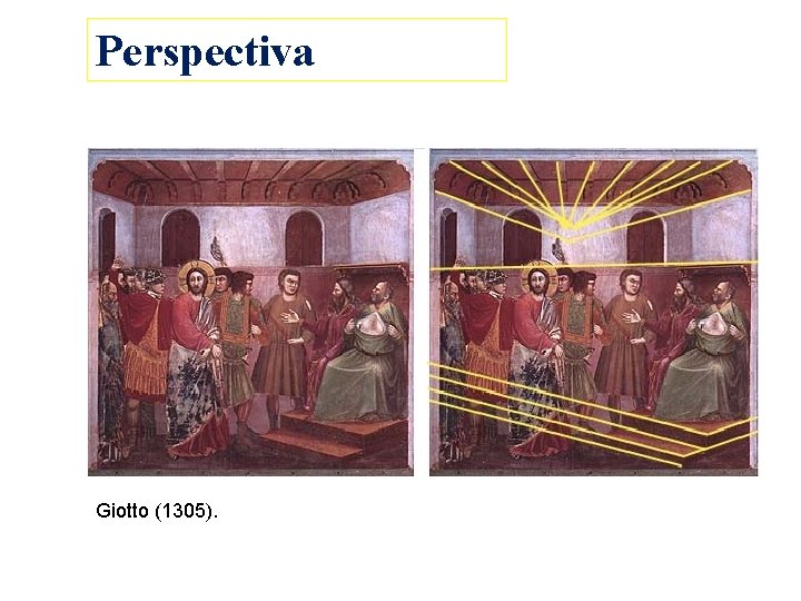 Perspectiva Giotto (1305). 