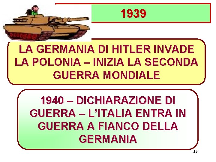 1939 LA GERMANIA DI HITLER INVADE LA POLONIA – INIZIA LA SECONDA GUERRA MONDIALE