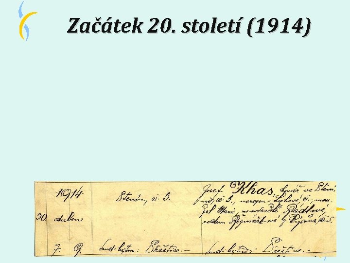 Začátek 20. století (1914) 