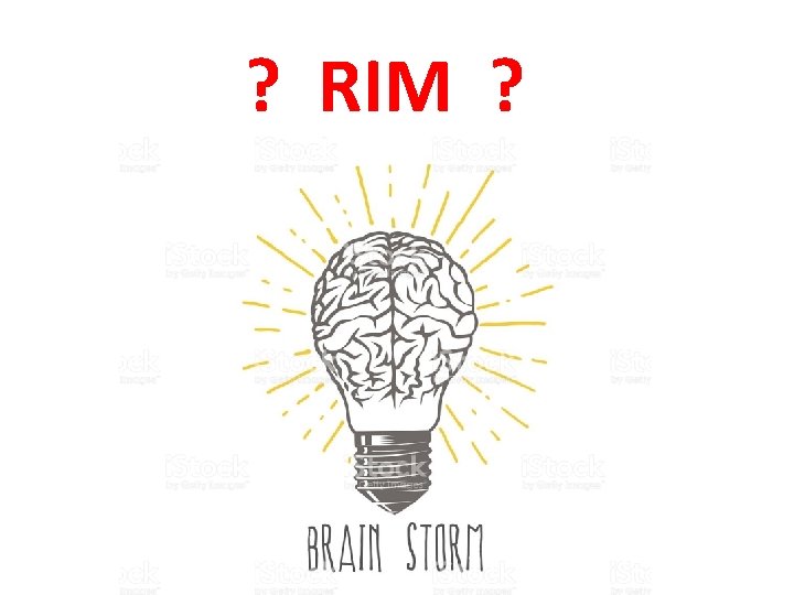 ? RIM ? 