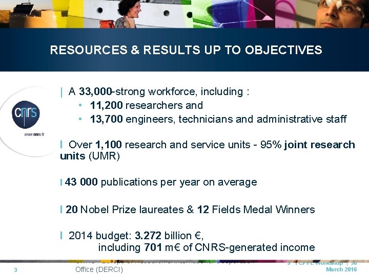 RESOURCES & RESULTS UP TO OBJECTIVES | A 33, 000 -strong workforce, including :
