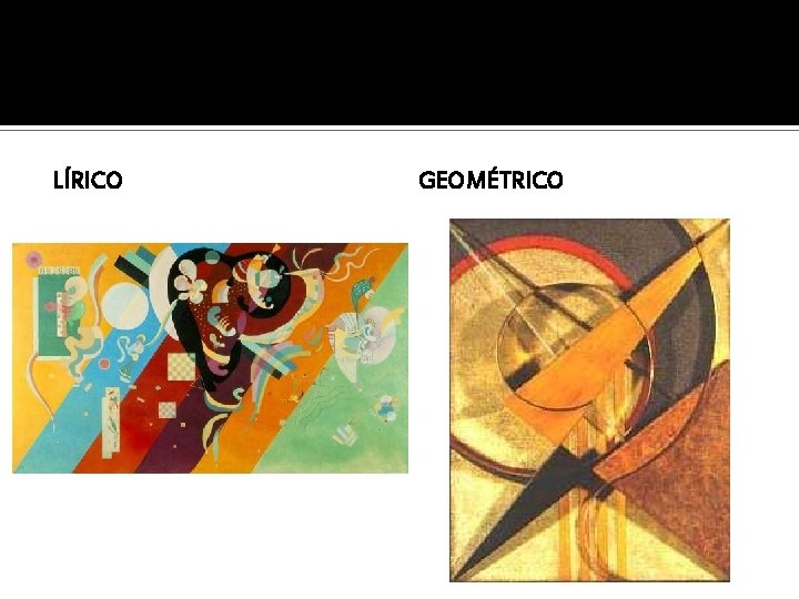 LÍRICO GEOMÉTRICO 