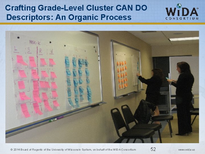 Crafting Grade-Level Cluster CAN DO Descriptors: An Organic Process 52 © 2014 Board of
