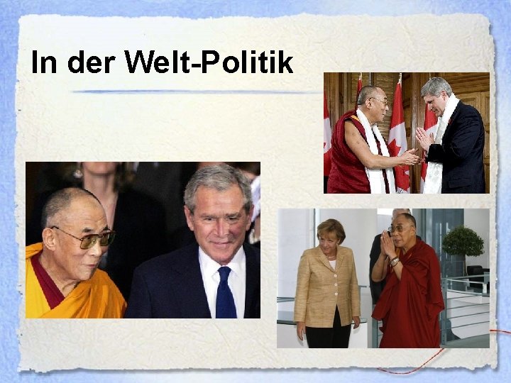 In der Welt-Politik 