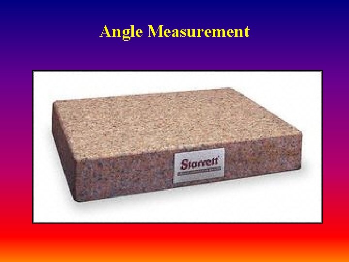 Angle Measurement 