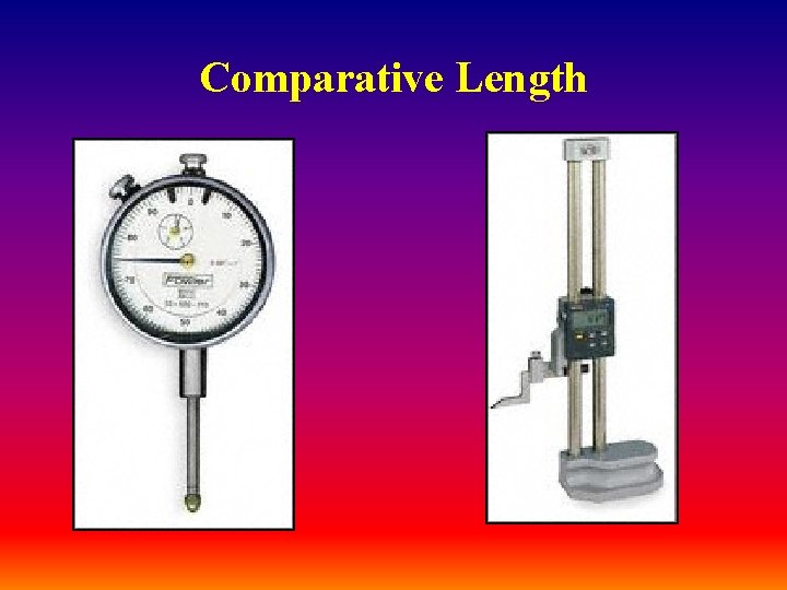 Comparative Length 