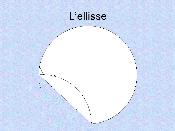 L’ellisse 