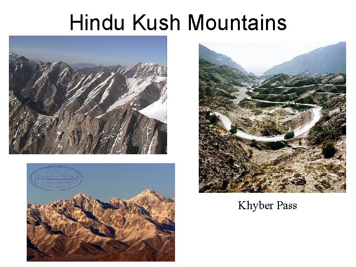 Hindu Kush Mountains Khyber Pass 