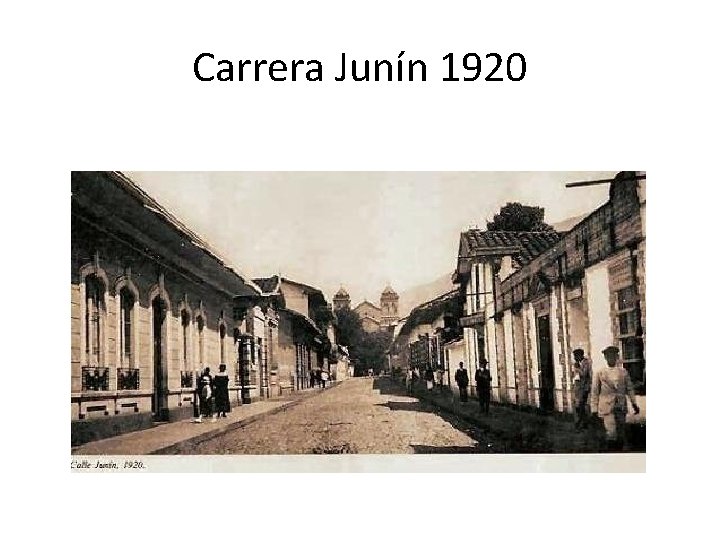 Carrera Junín 1920 