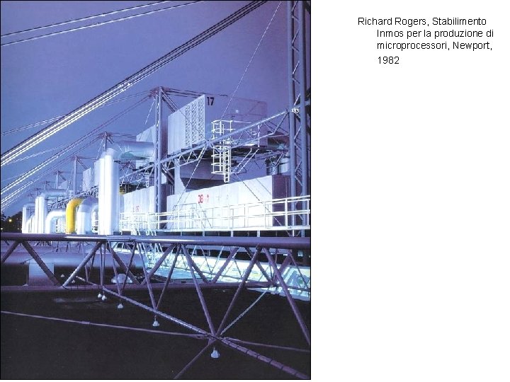 Richard Rogers, Stabilimento Inmos per la produzione di microprocessori, Newport, 1982 