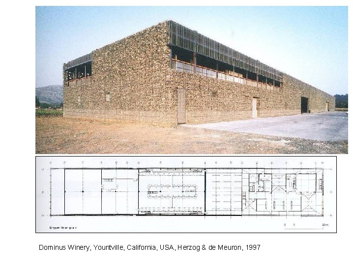 Dominus Winery, Yountville, California, USA, Herzog & de Meuron, 1997 