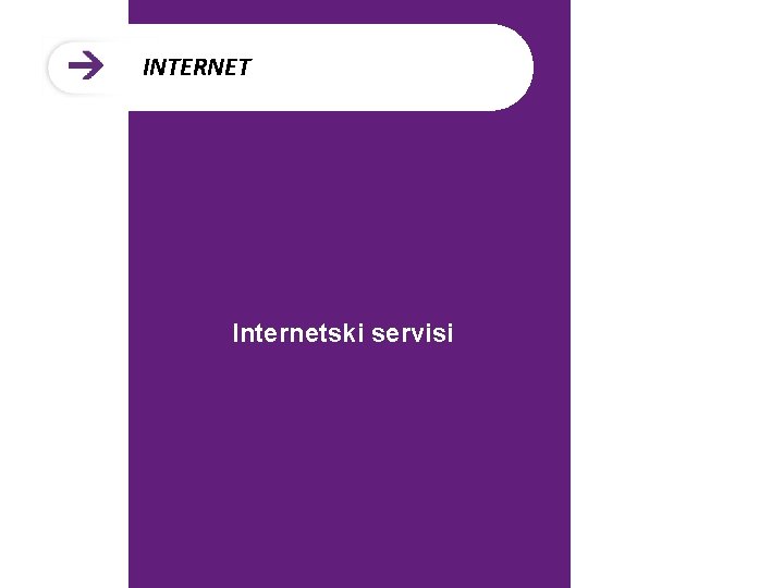 INTERNET Internetski servisi PROF IL 