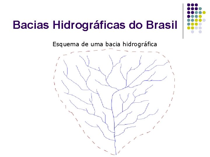 Bacias Hidrográficas do Brasil Esquema de uma bacia hidrográfica 