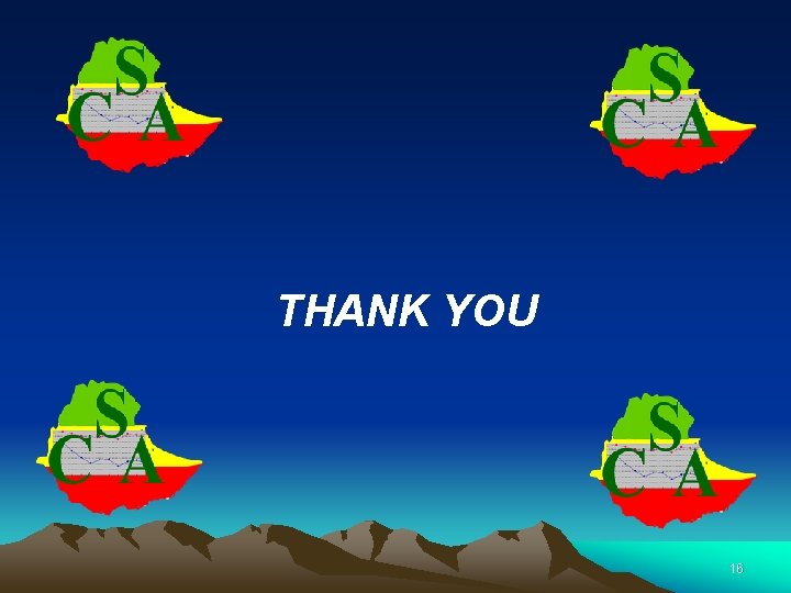 THANK YOU 16 THANK YOU 16