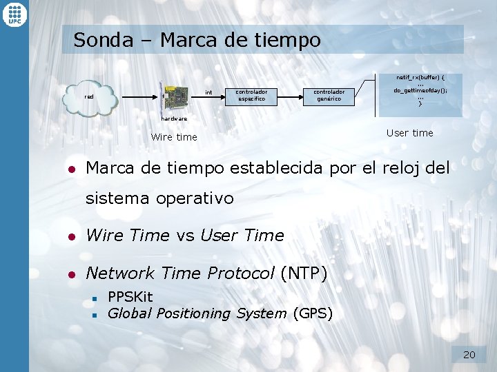 Sonda – Marca de tiempo int red controlador específico controlador genérico netif_rx(buffer) {. . Sonda – Marca de tiempo int red controlador específico controlador genérico netif_rx(buffer) {. .