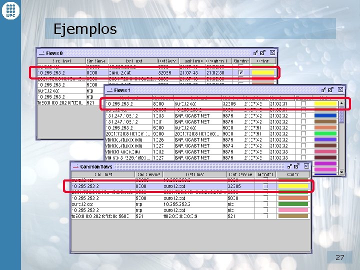 Ejemplos 27 Ejemplos 27