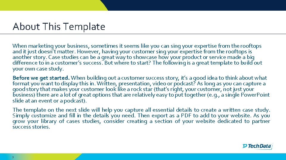 About This Template When marketing your business, sometimes it seems like you can sing About This Template When marketing your business, sometimes it seems like you can sing