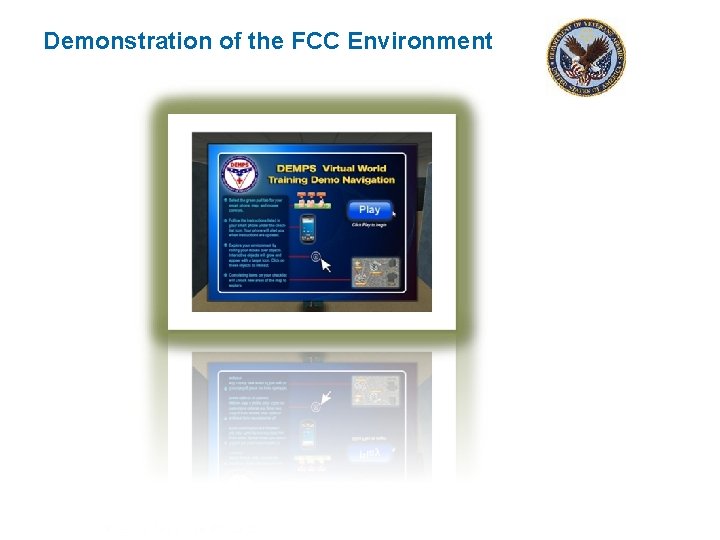 Demonstration of the FCC Environment icfi. com | 22 