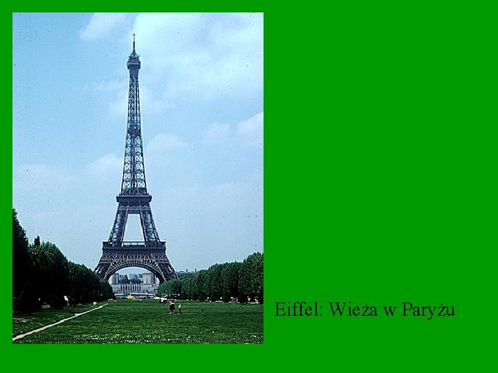 Eiffel: Wieża w Paryżu 