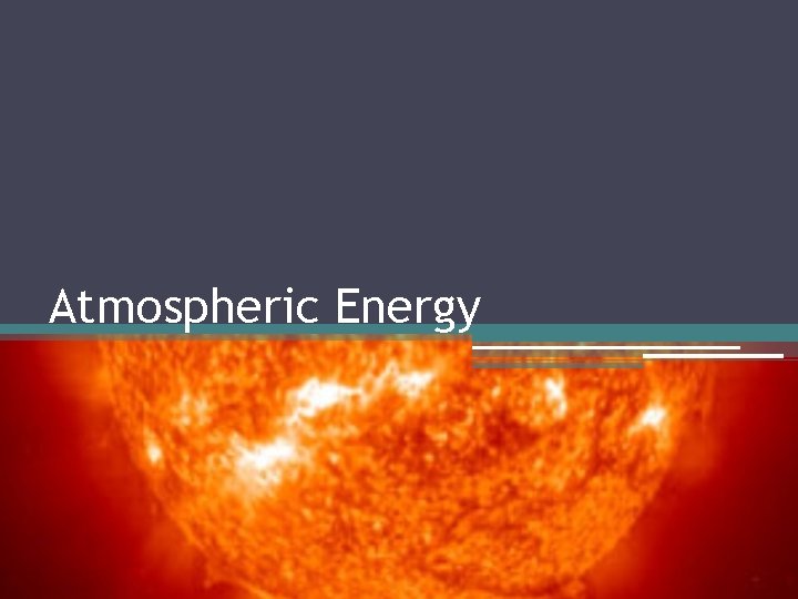 Atmospheric Energy 