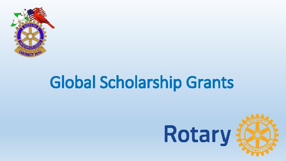 Global Scholarship Grants 