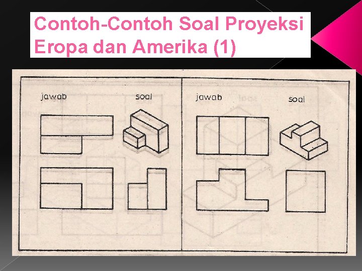 Contoh-Contoh Soal Proyeksi Eropa dan Amerika (1) 