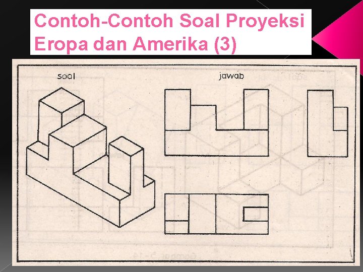 Contoh-Contoh Soal Proyeksi Eropa dan Amerika (3) 