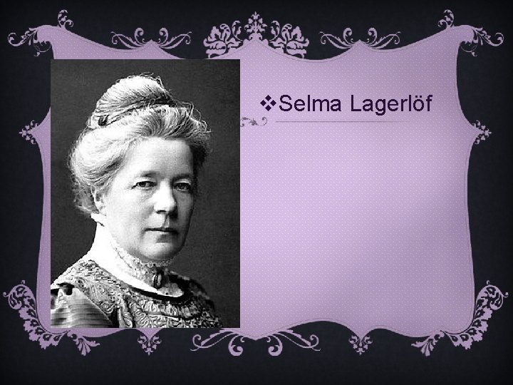 v. Selma Lagerlöf 