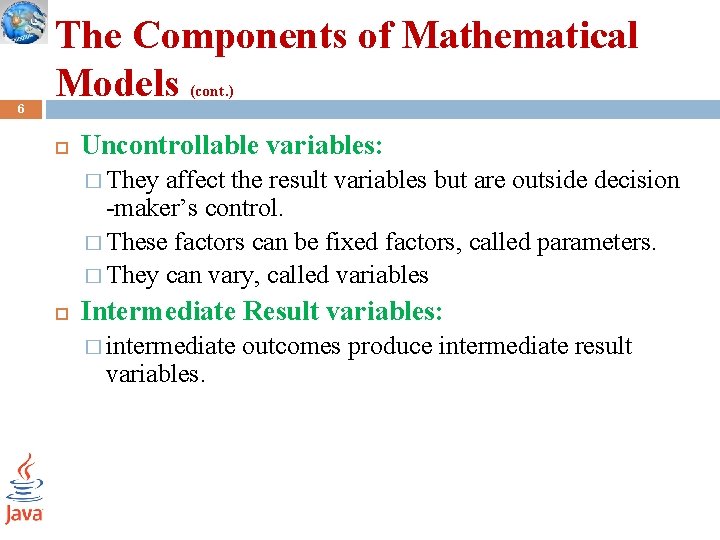 CHAPTER 4 MODELING AND ANALYSIS Chapter 4 in