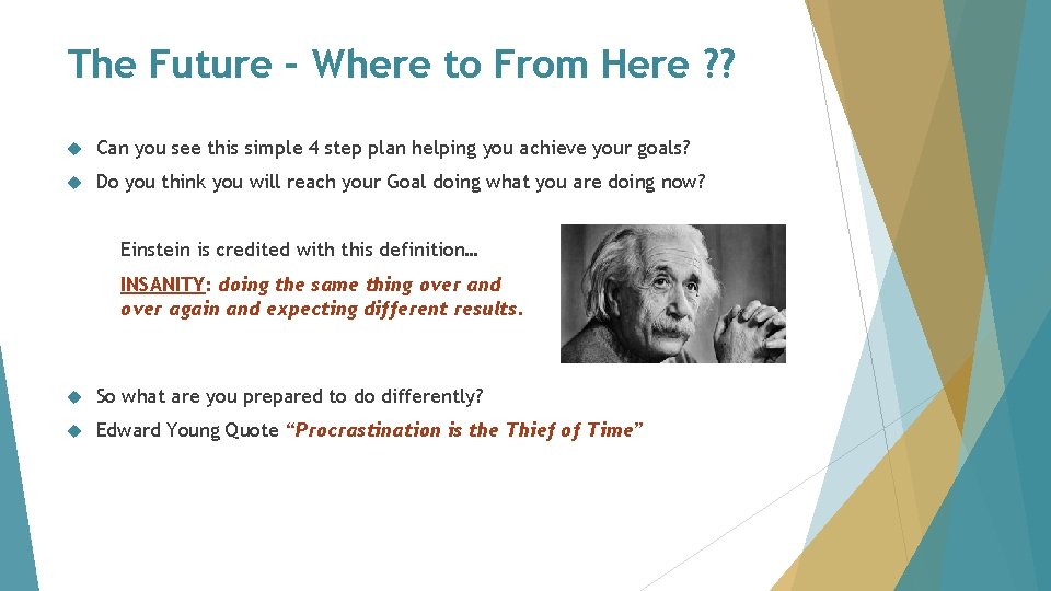 The Future – Where to From Here ? ? Can you see this simple The Future – Where to From Here ? ? Can you see this simple