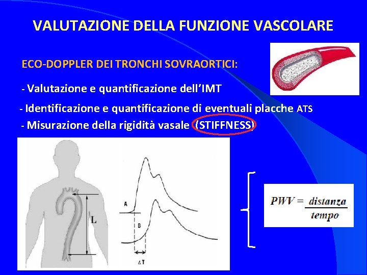 VALUTAZIONE DELLA FUNZIONE VASCOLARE ECO-DOPPLER DEI TRONCHI SOVRAORTICI: - Valutazione e quantificazione dell’IMT -