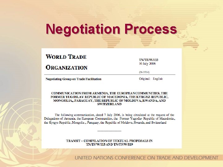 Negotiation Process 