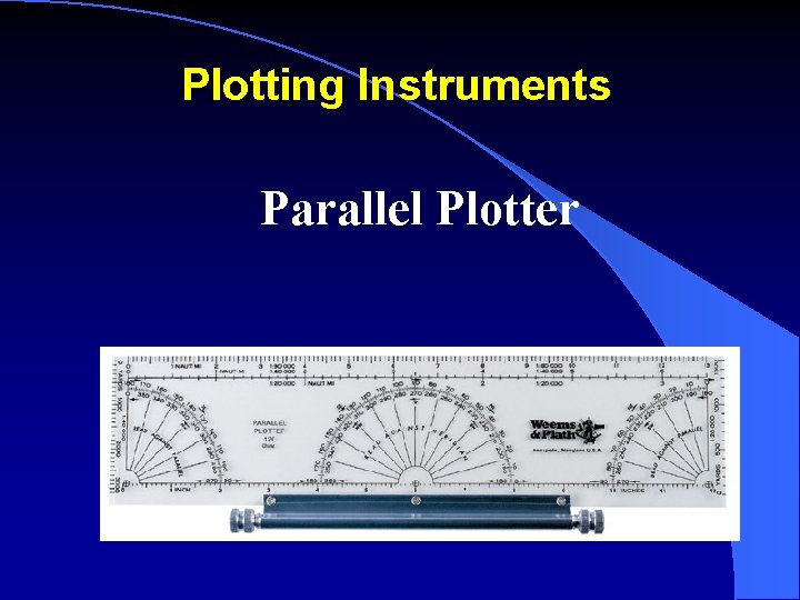 Plotting Instruments Parallel Plotter 