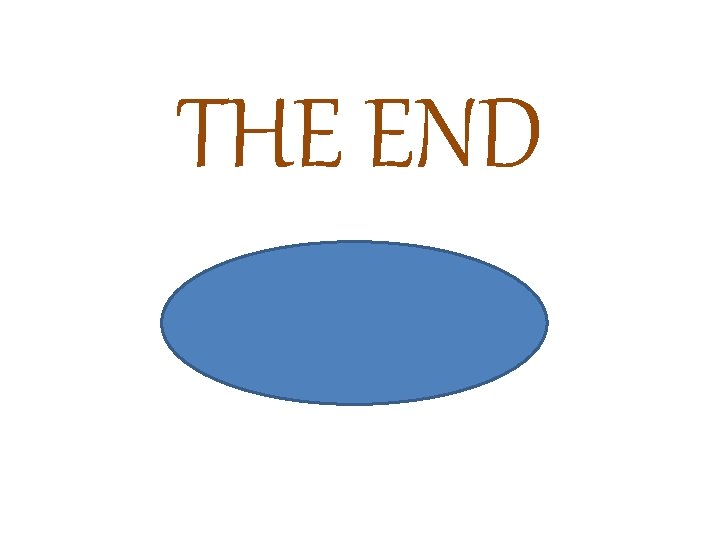 THE END 