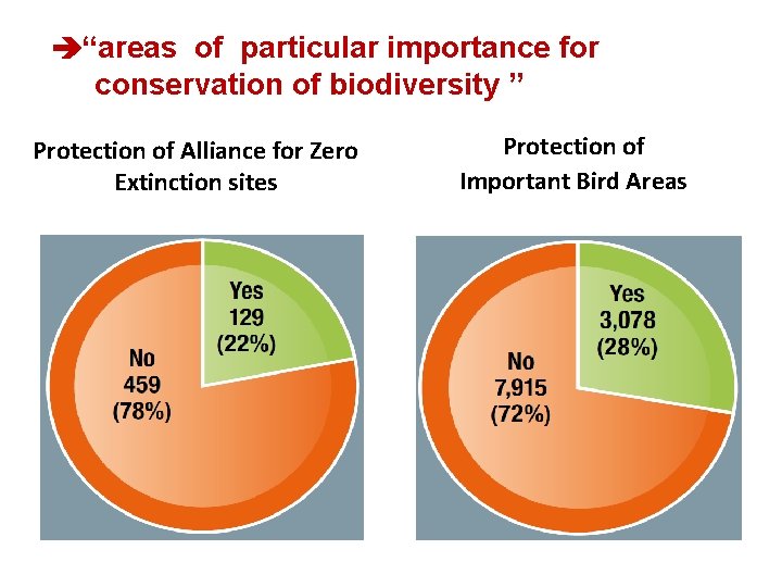 “areas of particular importance for conservation of biodiversity ” Protection of Alliance for “areas of particular importance for conservation of biodiversity ” Protection of Alliance for