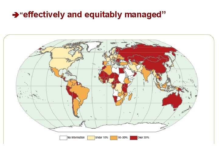 “effectively and equitably managed” Kathy Mac. Kinnon CBD & Climate “effectively and equitably managed” Kathy Mac. Kinnon CBD & Climate