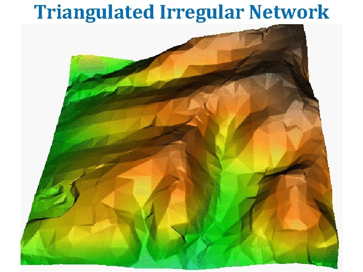Triangulated Irregular Network Triangulated Irregular Network