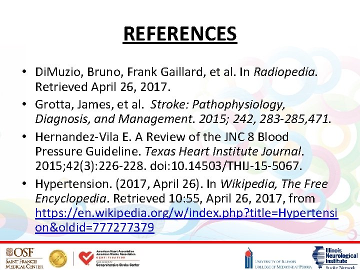 REFERENCES • Di. Muzio, Bruno, Frank Gaillard, et al. In Radiopedia. Retrieved April 26,