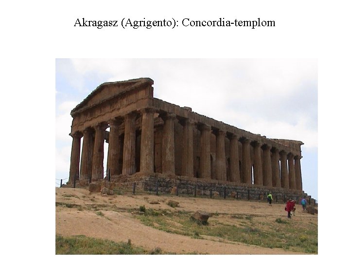 Akragasz (Agrigento): Concordia-templom 