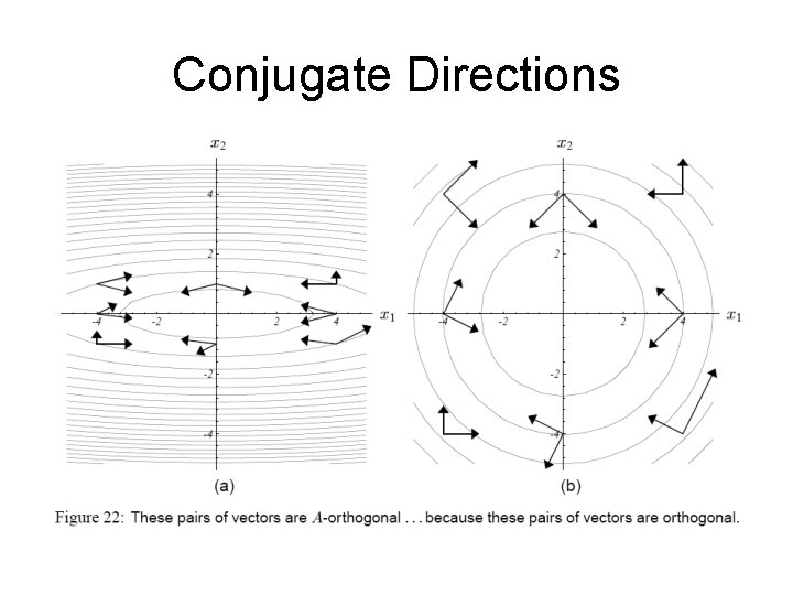 Conjugate Directions 