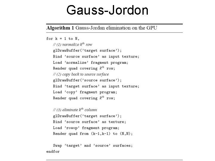 Gauss-Jordon 