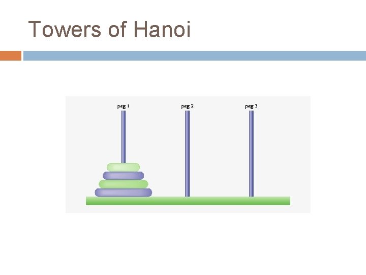 Towers of Hanoi 