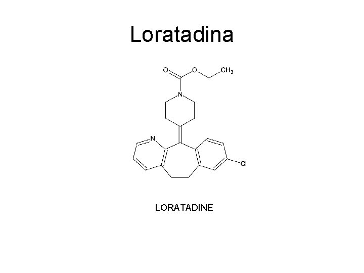 Loratadina LORATADINE 