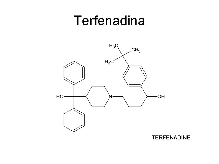 Terfenadina TERFENADINE 