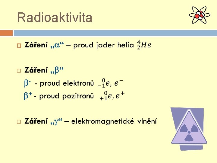 Radioaktivita 