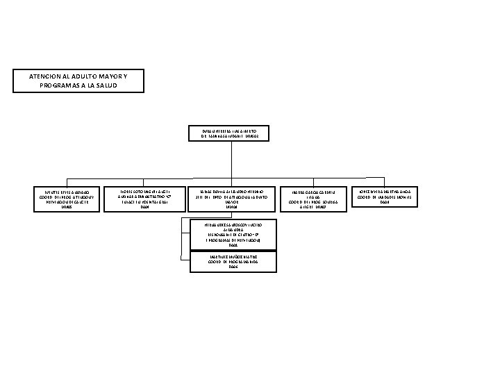 ATENCION AL ADULTO MAYOR Y PROGRAMAS A LA SALUD DURAN HERRERA LUIS ALBERTO DIR.