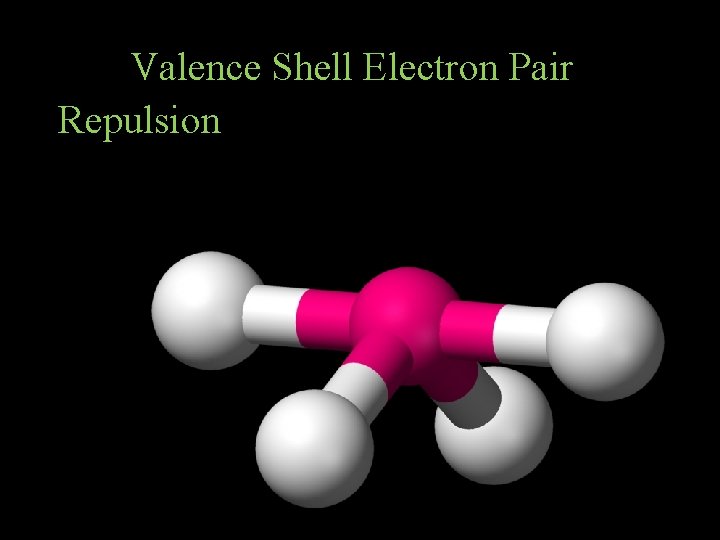 Valence Shell Electron Pair Repulsion 