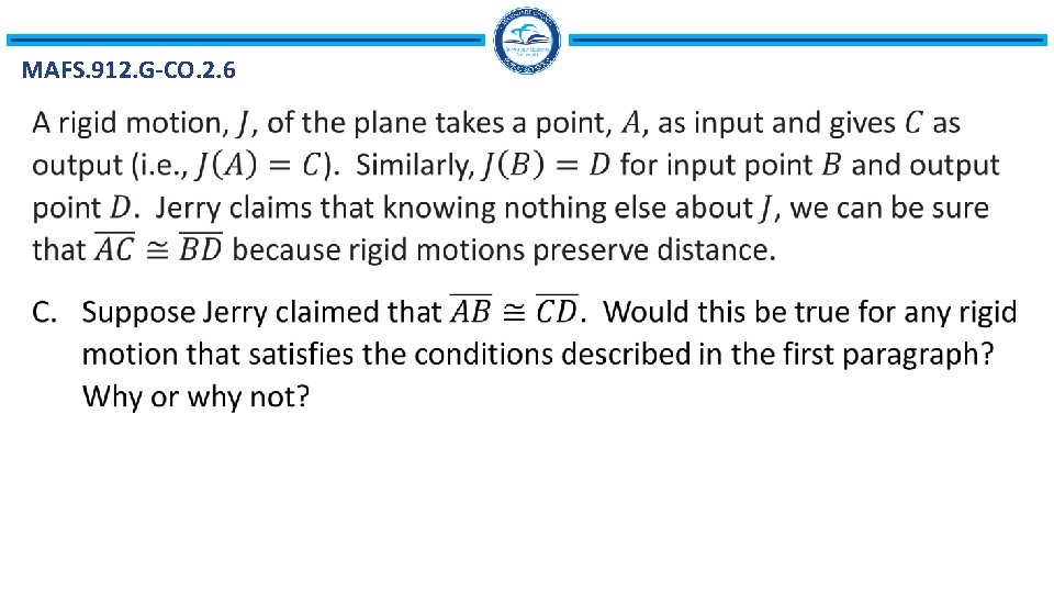 MAFS. 912. G-CO. 2. 6 